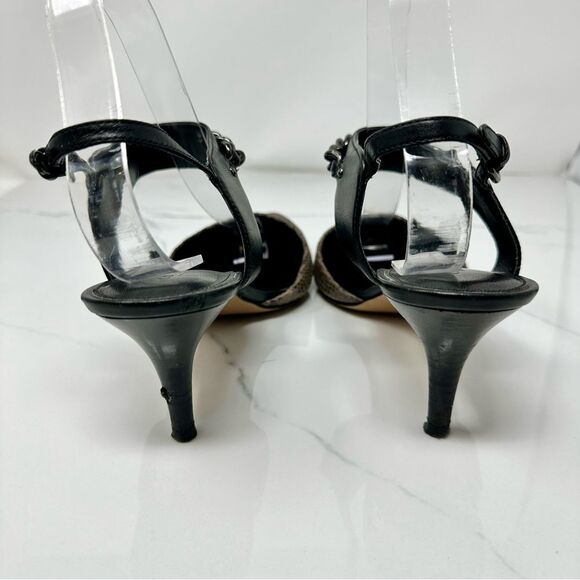Coach Chained Slingbacks- Size 8.5 - Picture 7 of 14